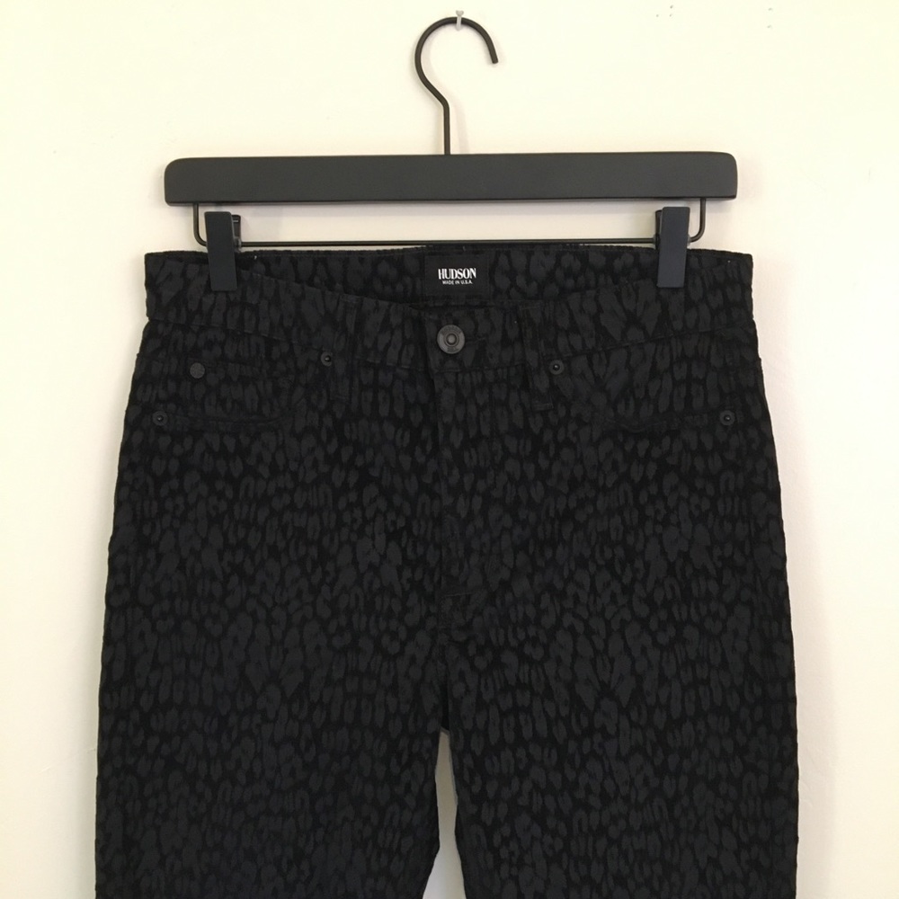 Hudson Jeans Leopard Cheetah Print High Waisted